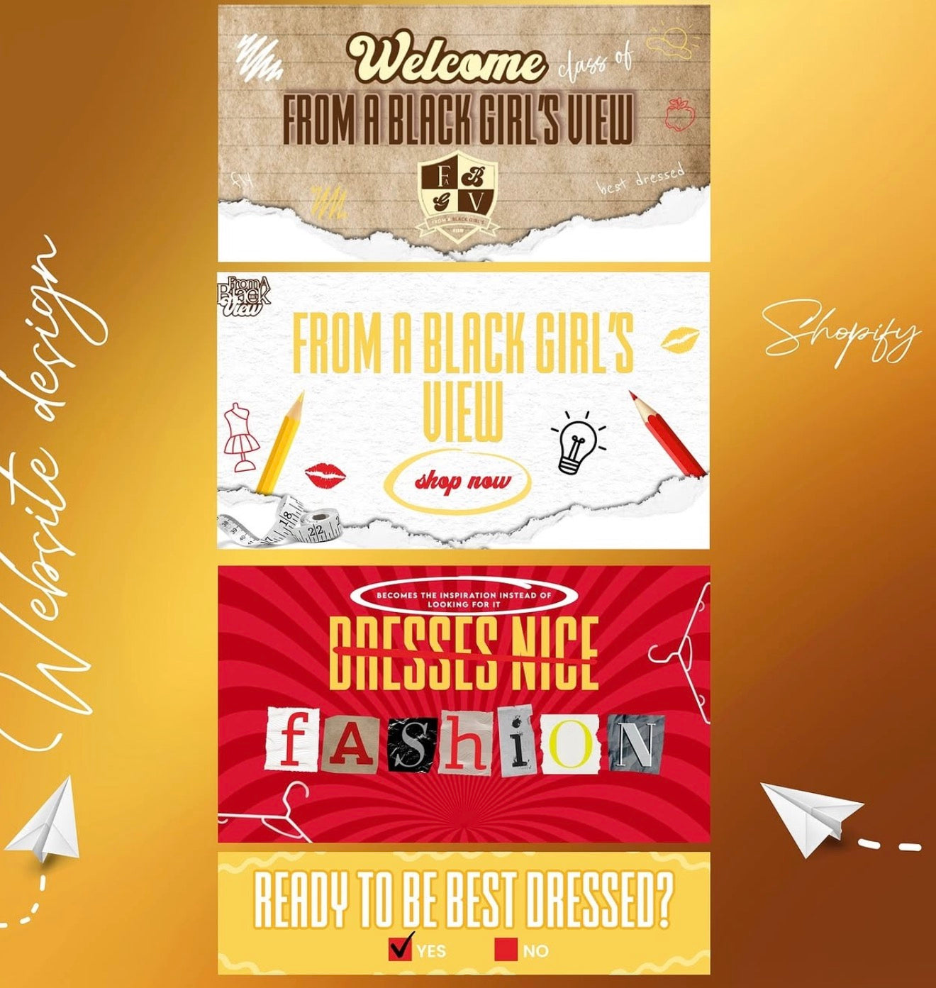 Website banners