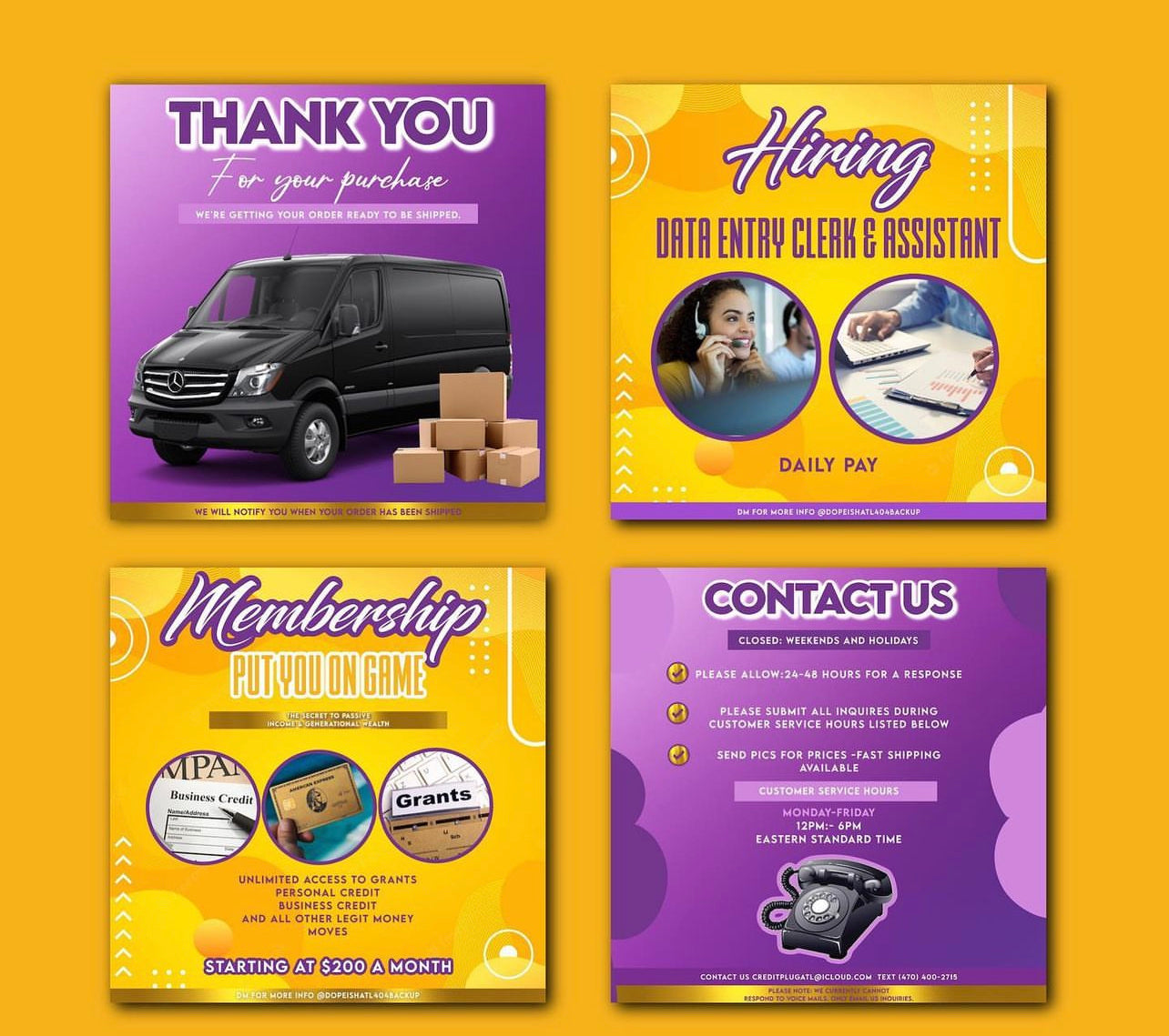 Flyer bundle