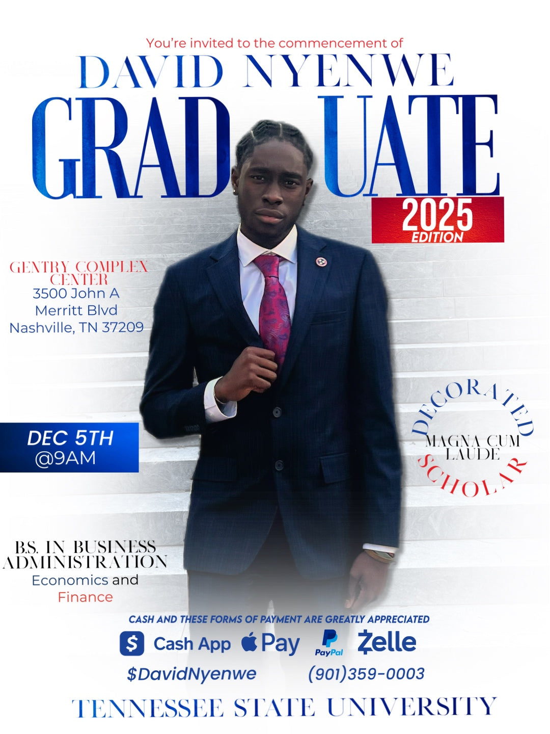 Graduation invitation